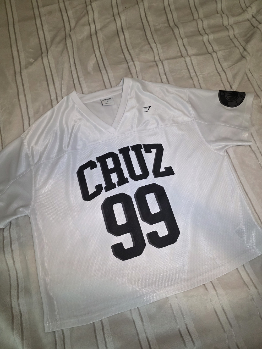 Gymshark X Analis Cruz White Jersey